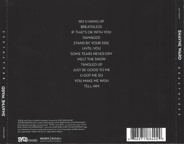 Shayne Ward - Breathless