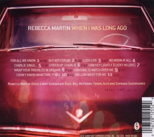 Rebecca Martin - When I Was Long Ago