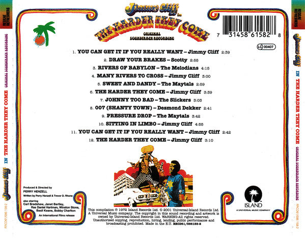 The Harder They Come (Original Soundtrack Recording)