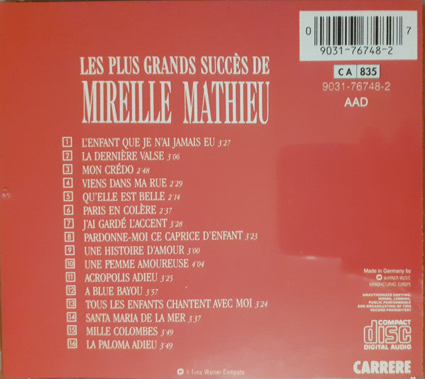 Mireille Mathieu - Les Plus Grands Succès De