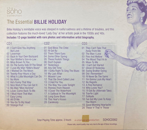 Billie Holiday - The Essential Billie Holiday