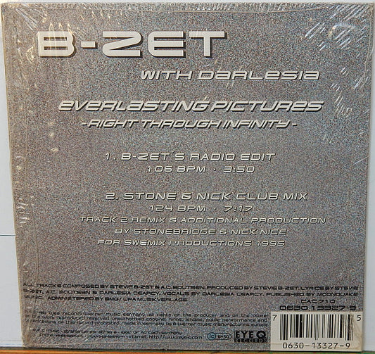 B-Zet With Darlesia Cearcy - Everlasting Pictures - Right Through Infinity
