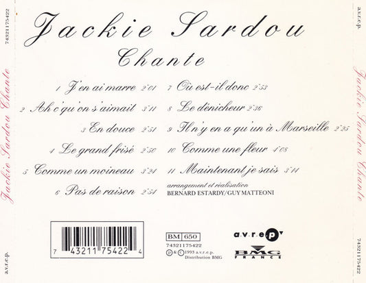 Jackie Sardou - Chante