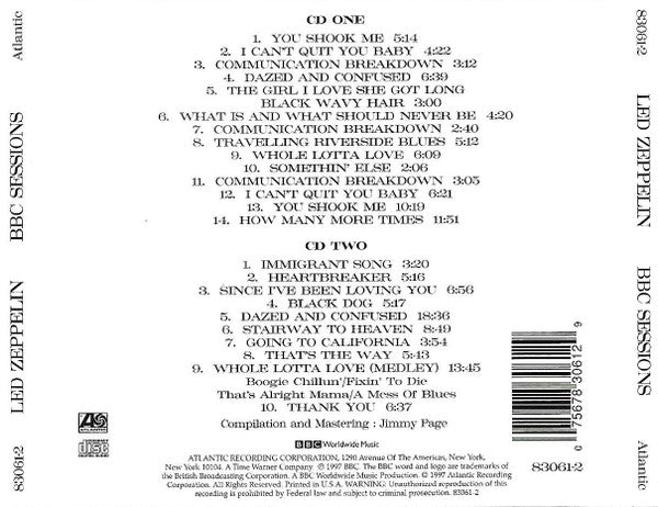 Led Zeppelin - BBC Sessions