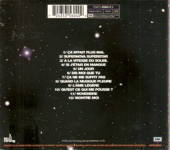 Sinclair - Supernova Superstar