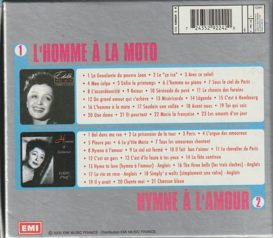 Edith Piaf - 2 CD originaux