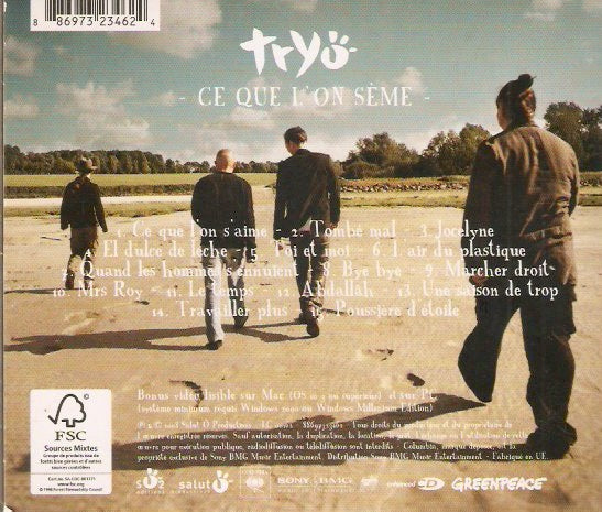 Tryo – Ce Que L'On Sème