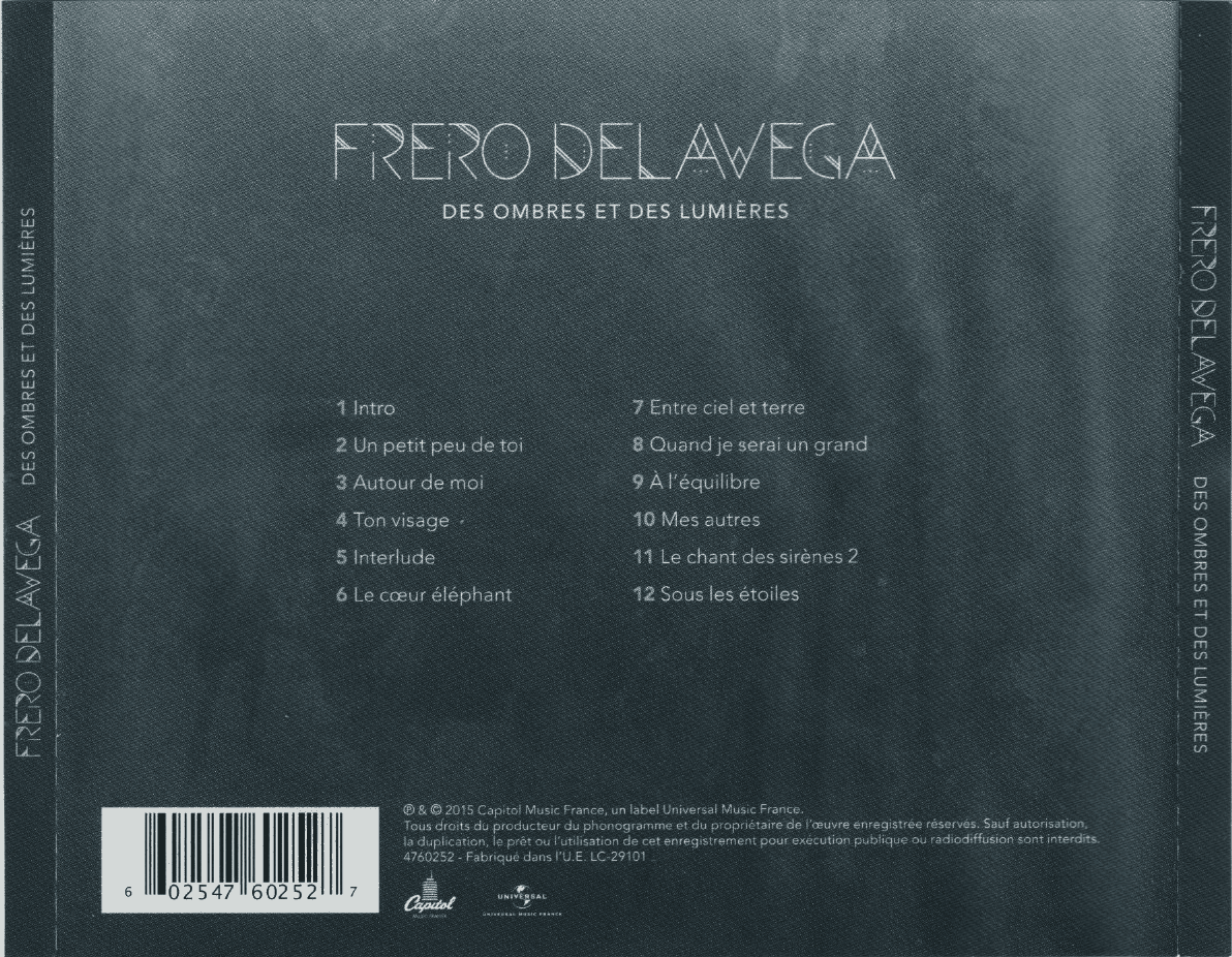 Fréro Delavega – Des Ombres Et Des Lumières