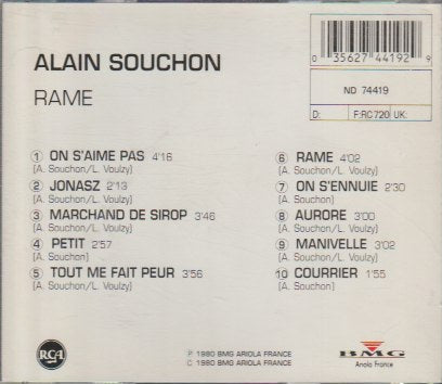 Alain Souchon - Rame