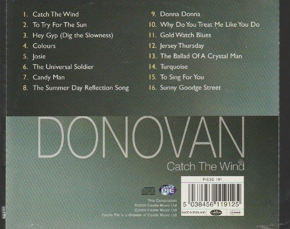 Donovan - Catch The Wind