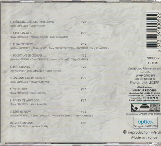 Tony Chasseur – Mélodies Créoles