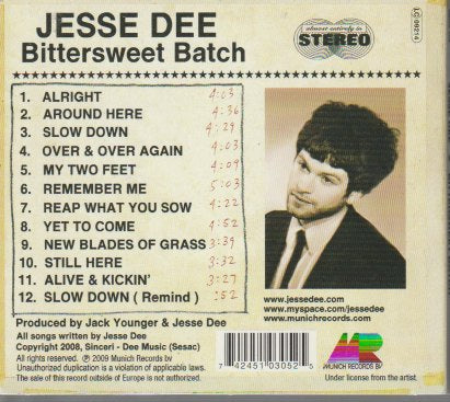 Jesse Dee - Bittersweet Batch