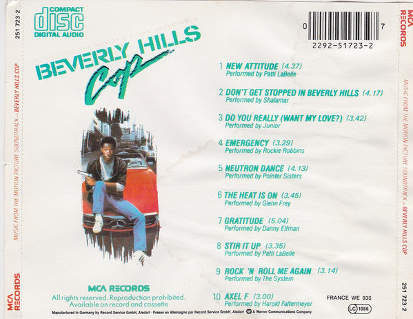Beverly Hills Cop - Music From The Motion Picture Soundtrack