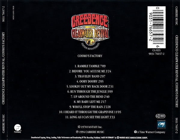 Creedence Clearwater Revival - Cosmo's Factory