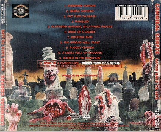 Cannibal Corpse - Eaten Back To Life