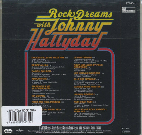 Johnny Hallyday - Rock Dreams With Johnny Hallyday