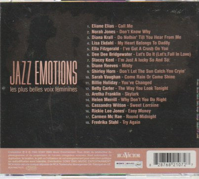 Jazz Emotions - Les plus belles voix féminines