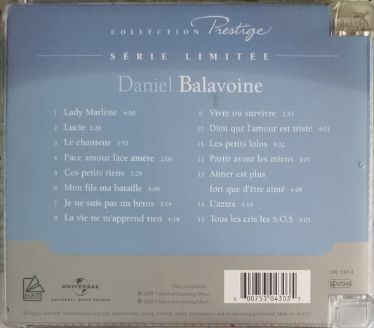 Daniel Balavoine - Collection Prestige