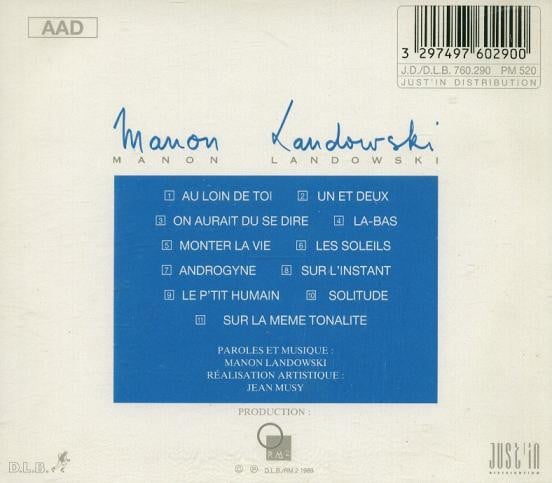 Manon Landowski - Sur L'instant