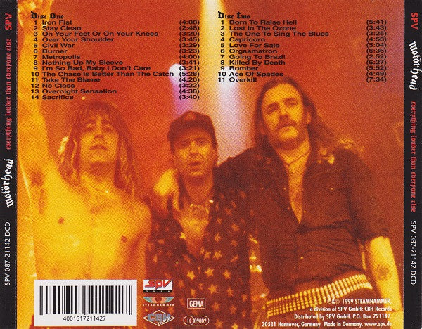 Motörhead - Everything Louder Than Everyone Else