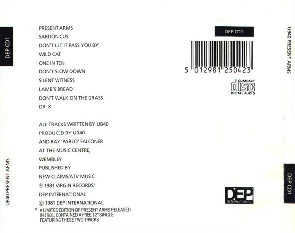 UB40 - Present Arms