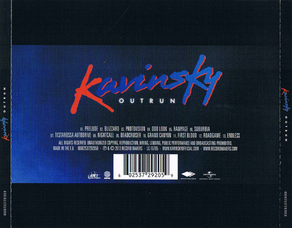Kavinsky - Outrun