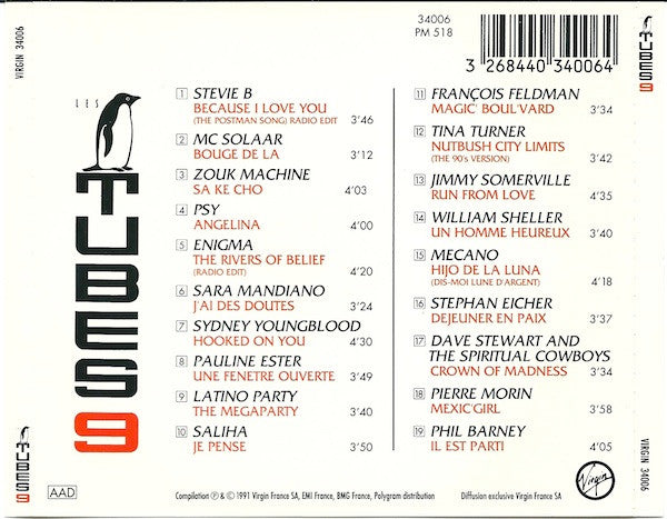 Les Tubes 9