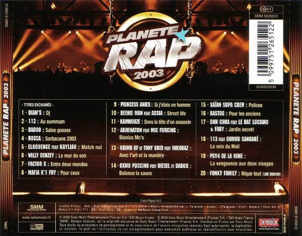 Planete Rap 2003