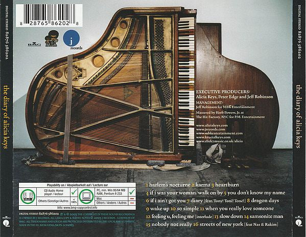 Alicia Keys - The Diary Of Alicia Keys