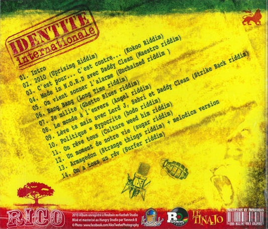 Rico - Identité Internationale - Street Album