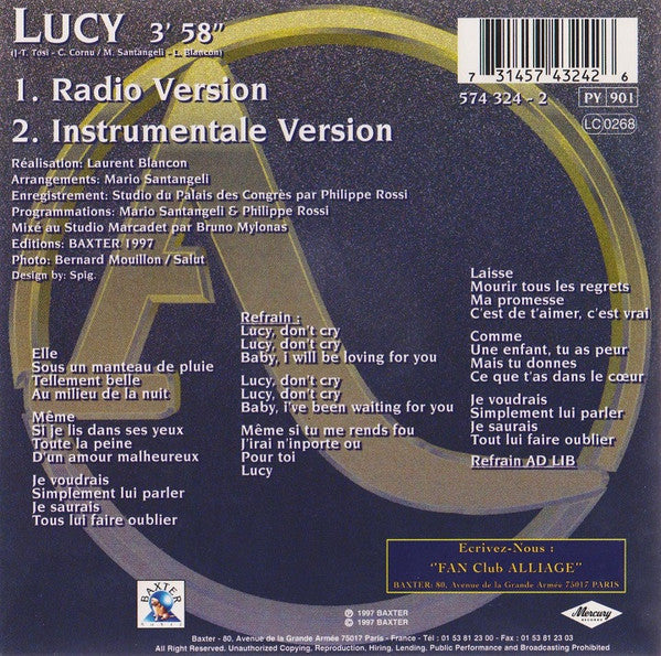 Alliage - Lucy