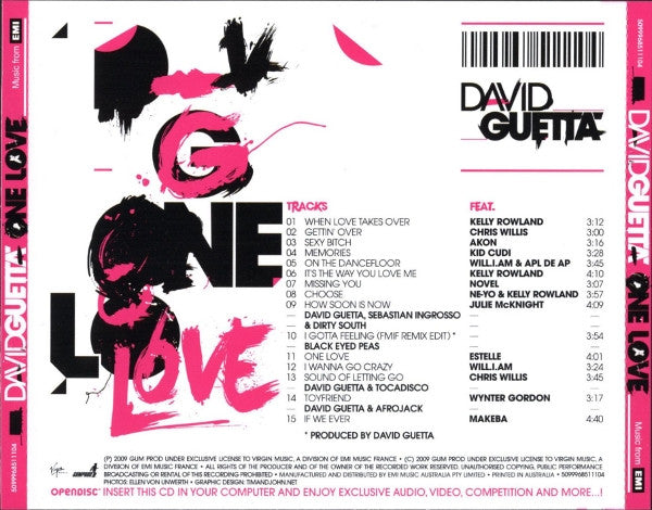 David Guetta - One Love