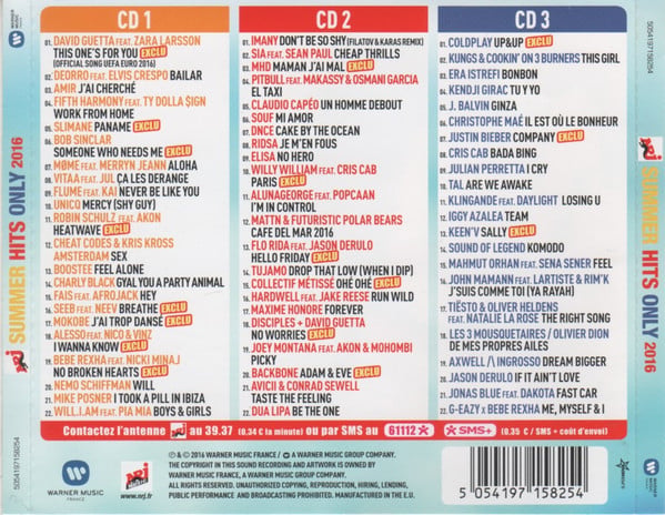 NRJ Summer Hits Only 2016
