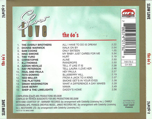 Slow Love - The 60’s