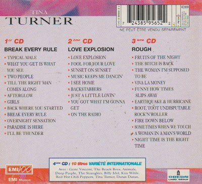 Tina Turner - 4 cd