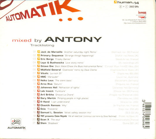 Antony - Automatik...