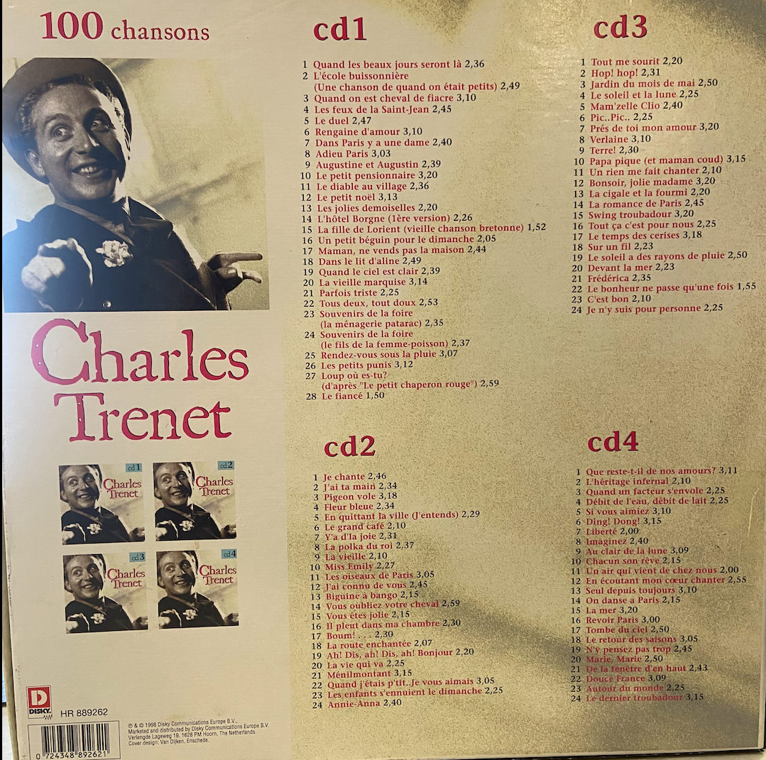 Charles Trenet - 100 Chansons