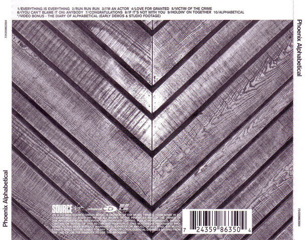 Phoenix – Alphabetical