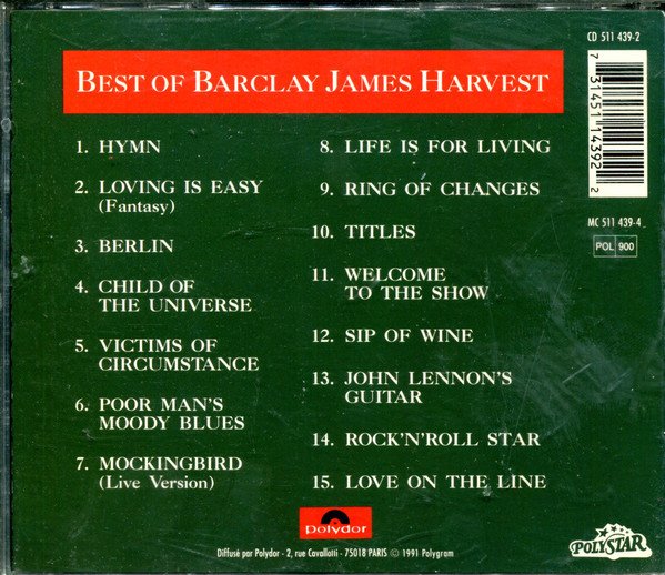 Barclay James Harvest - Best Of Barclay James Harvest