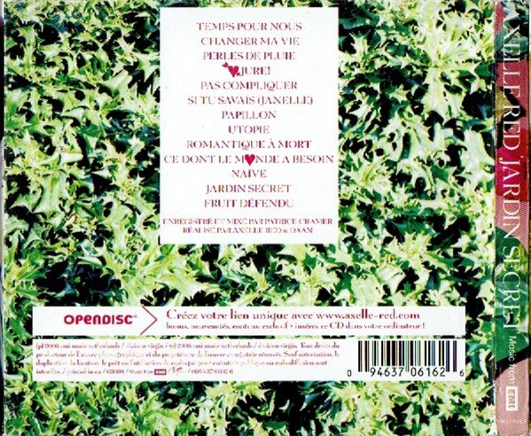 Axelle Red - Jardin Secret