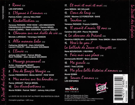 Les Enfoirés - Le Zénith Des Enfoirés