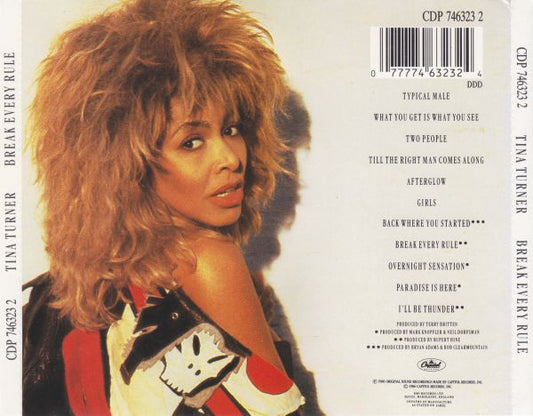 Tina Turner – Break Every Rule