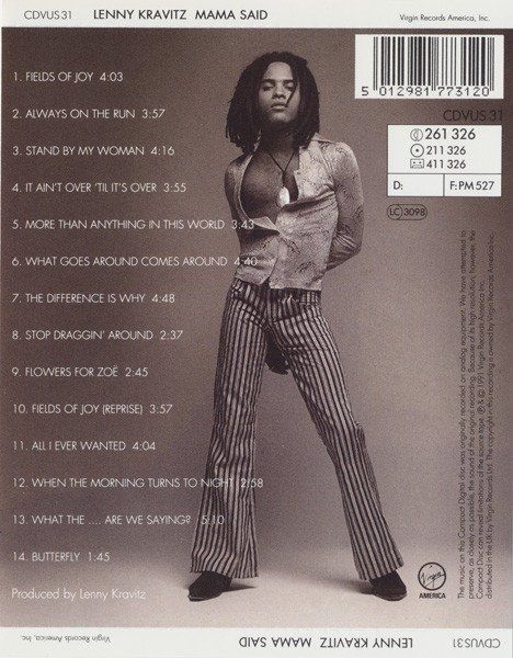 Lenny Kravitz - Mama Said