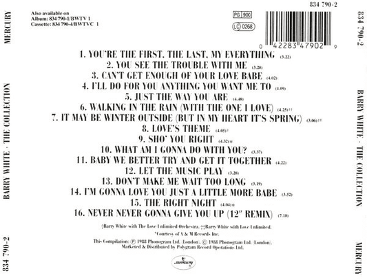 Barry White – The Collection