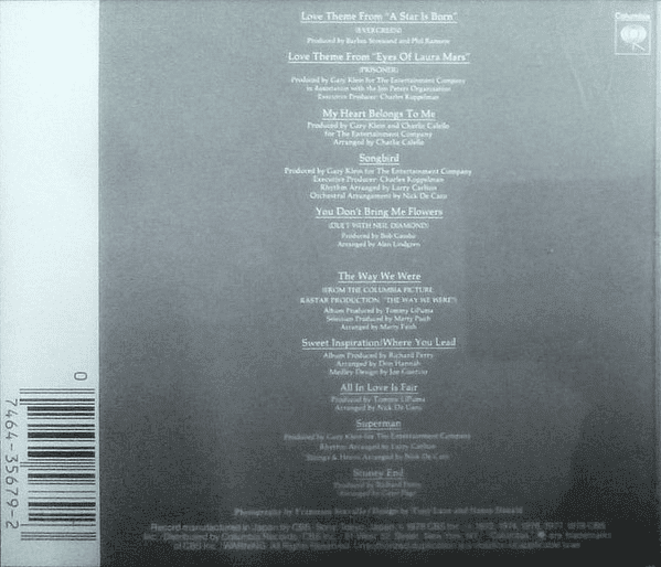 Barbra Streisand – Barbra Streisand's Greatest Hits - Volume 2