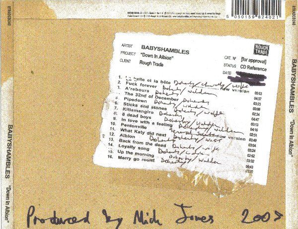 Babyshambles - Down In Albion