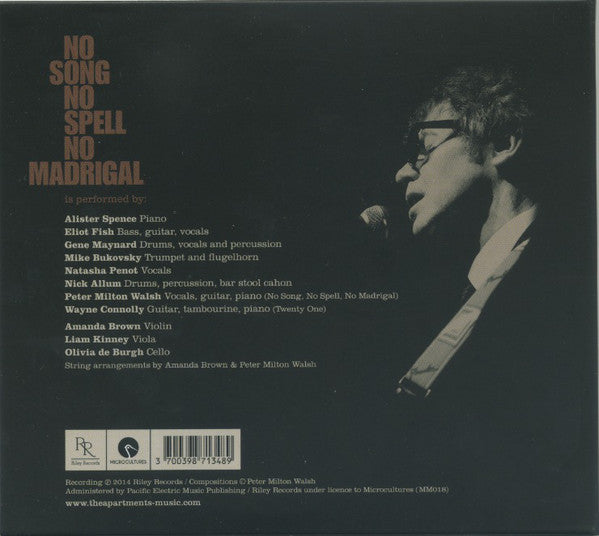 The Apartments – No Song No Spell No Madrigal