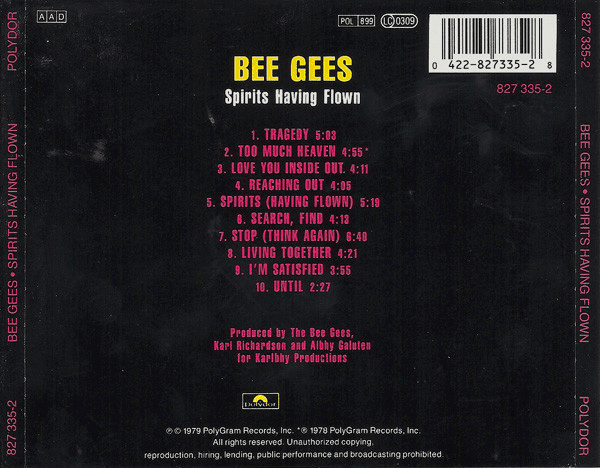 Bee Gees – Spirits Having Flown