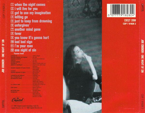 Joe Cocker – One Night Of Sin