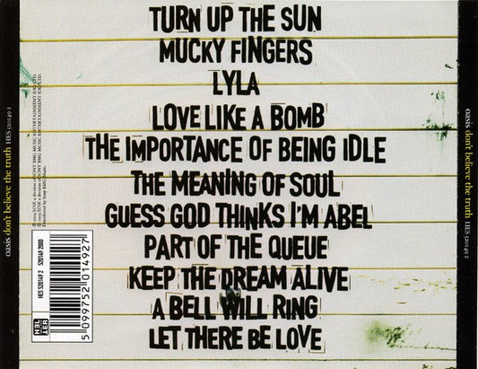 Oasis – Don't Believe The Truth